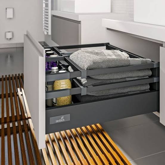 Hettich Innotech Atira Anthracite Tandem