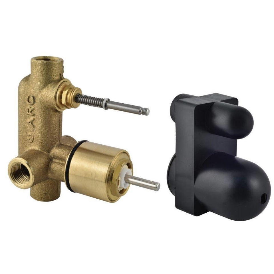 Jaquar Jaquar Arc Faucets Concealed Body for Joystick Diverter 40mm Cartridge in Chrome finish - ARC-CHR-87065C - Buy Online
