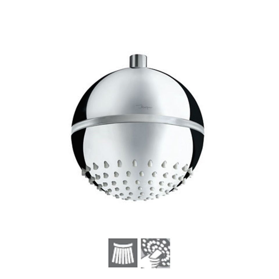 Jaquar Jaquar Rain Showers LED Overhead Shower in Black Matt finish - OHS-BLM-1763 - Buy Online