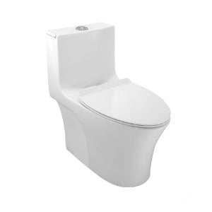 Jaquar Rimless Single Piece WC in White finish - ONS-WHT-10853S300UFSM - Buy Online