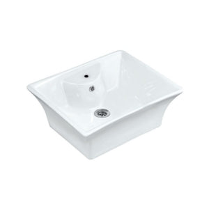 Jaquar Table Top Basin in White finish - FNS-WHT-40931 - Buy Online