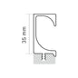 Hettich Handle Eslinga (G Profile) without End cap - 3 MTR