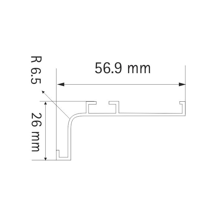 Hettich Gola Profile L Type 3 MTR