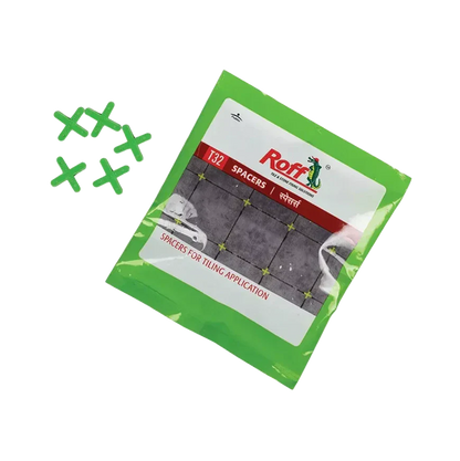 Roff tile spacers in 2mm to 4mm sizes pack of 100 pieces for precise tile joint spacing