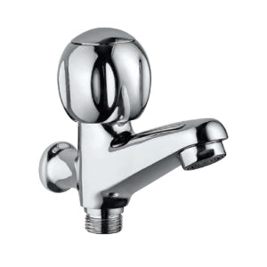 Jaquar 2 Way Bib Cock in Chrome finish - CQT-CHR-23041 - Buy Online
