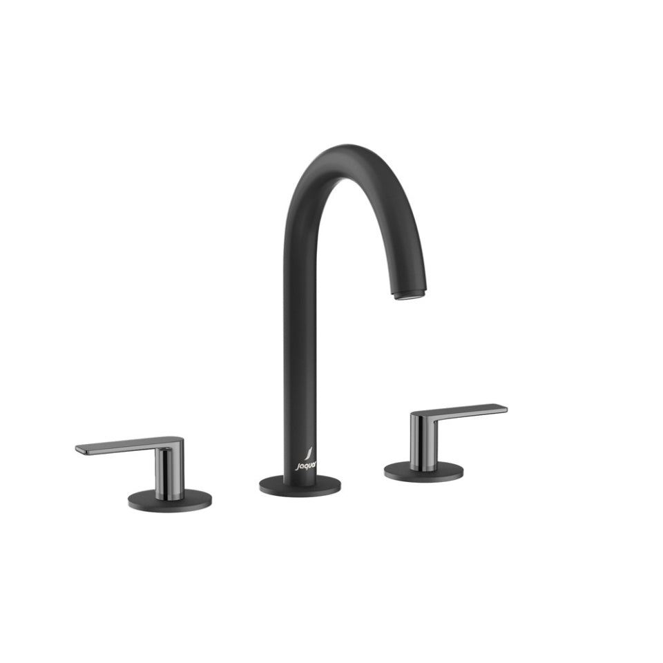 Jaquar Bathroom Mixer Faucets 3-Hole Basin Mixer with Pipe Spout