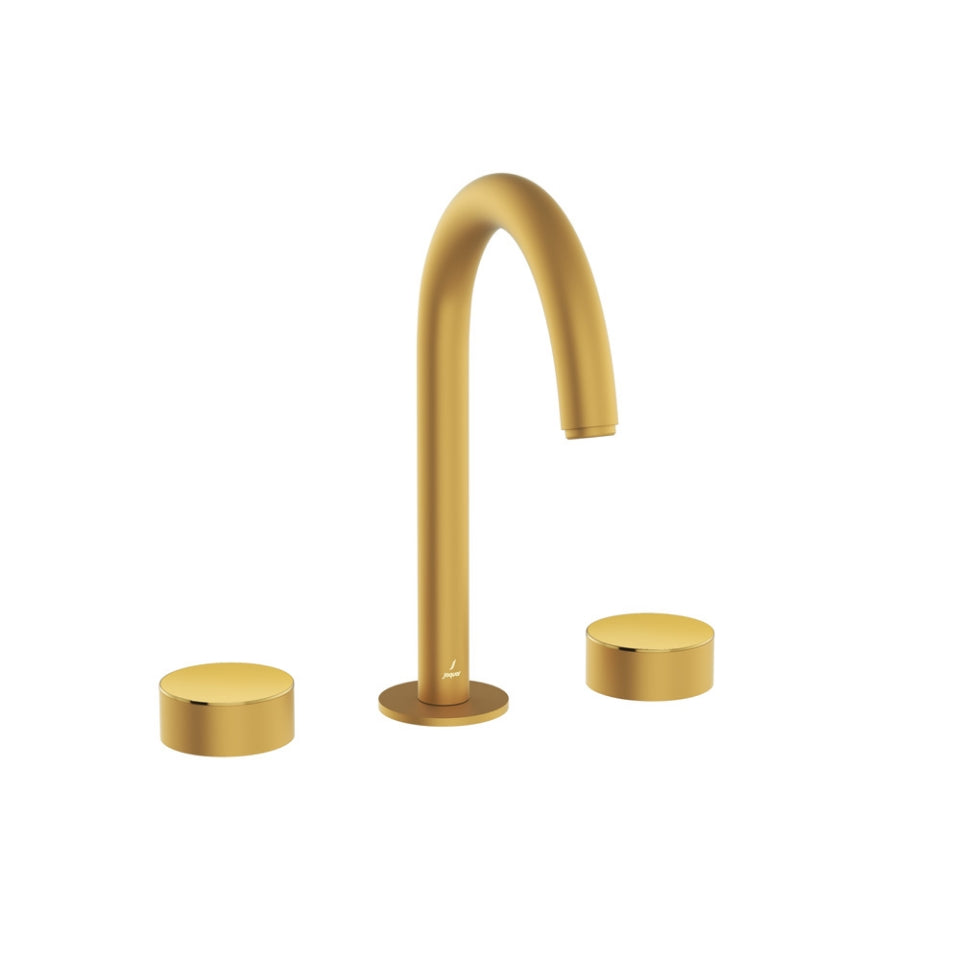 Jaquar Bathroom Mixer Faucets 3-Hole Basin Mixer with Pipe Spout