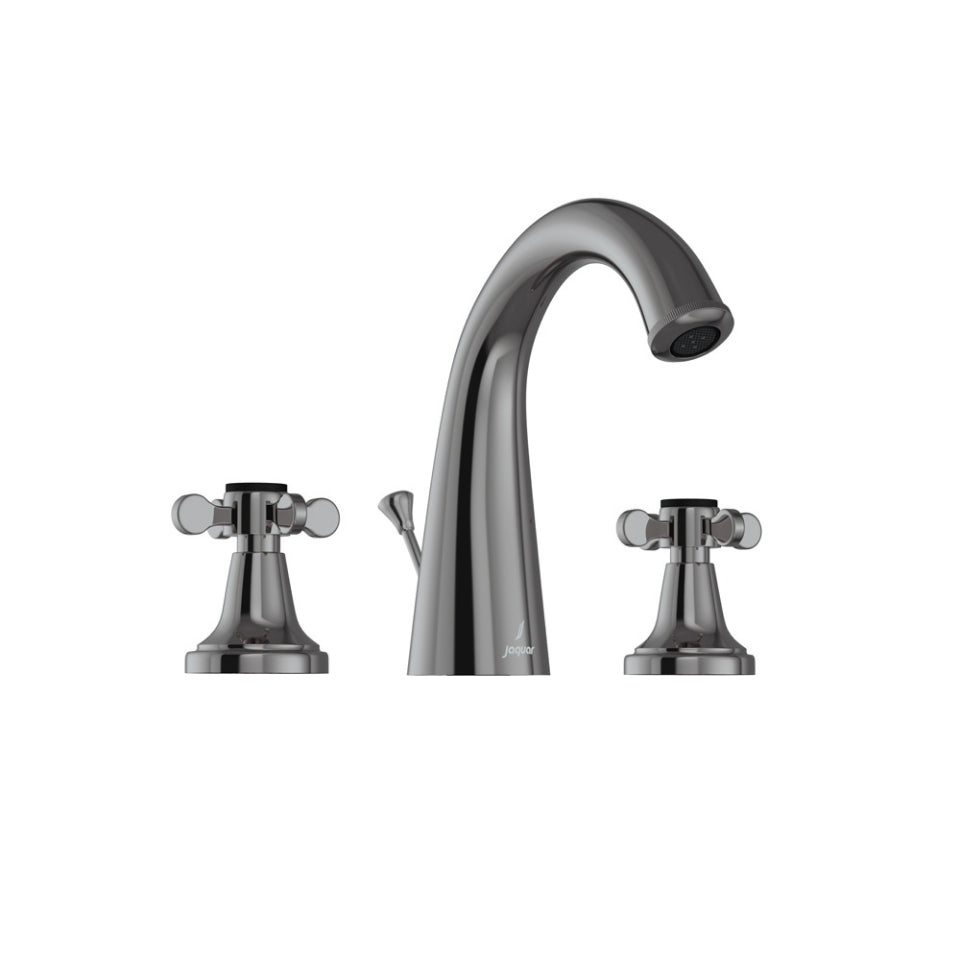 Jaquar Queens Prime 3-Hole Basin Mixer with Popup Waste System
