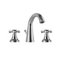 Jaquar Queens Prime 3-Hole Basin Mixer with Popup Waste System
