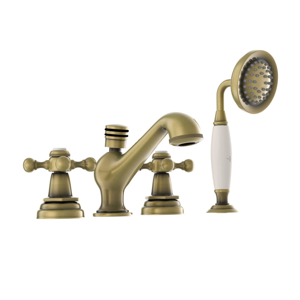 Jaquar Jaquar Queen Faucet Range 4-Hole Bath Tub Mixer
