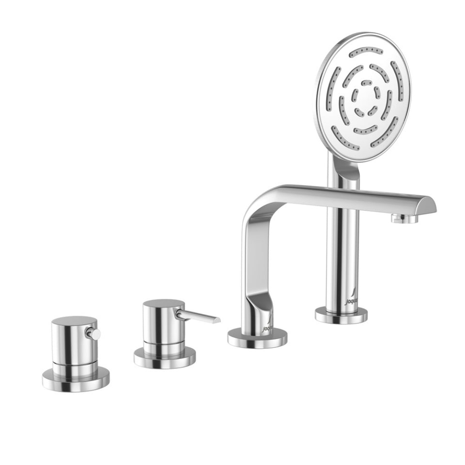 Jaquar Jaquar Thermostatic Shower Mixers 4-Hole Thermostatic Bath & Shower Mixer in Chrome finish - FLP-CHR-5677PM - Buy Onli