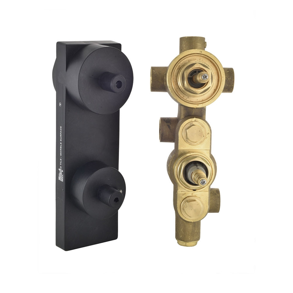 Jaquar Jaquar Allied Bathfittings Mechanisms Aquamax Concealed Body of Thermostatic Shower Mixer in Chrome finish - ALD-CHR-6
