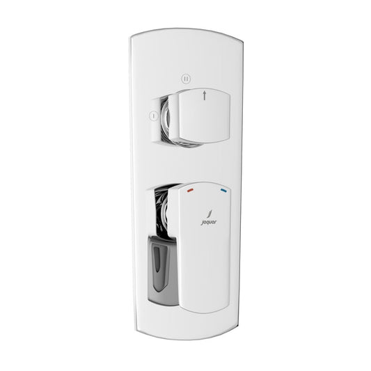 Jaquar Jaquar Jaquar Kubix Prime Faucet Range Aquamax Exposed Part Kit of Single Lever Shower Mixer in Chrome finish - KUP-CH