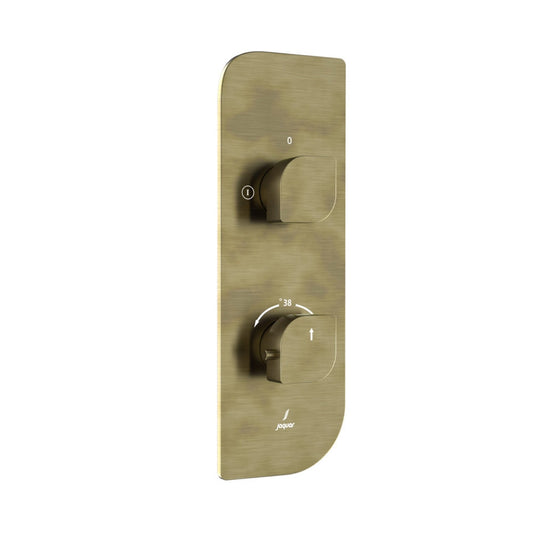 Jaquar Jaquar Jaquar Alive Faucet Range Aquamax Exposed Part Kit of Thermostatic Shower Mixer in Chrome finish - ALI-CHR-8568