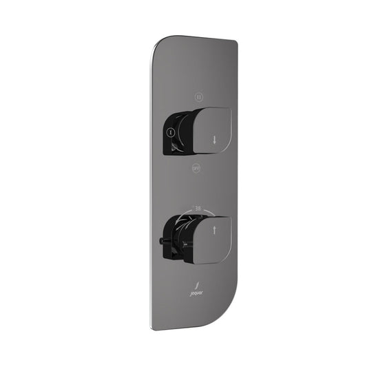 Jaquar Jaquar Jaquar Alive Faucet Range Aquamax Exposed Part Kit of Thermostatic Shower Mixer in Chrome finish - ALI-CHR-8568