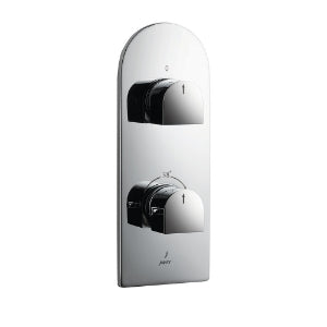 Jaquar Aquamax Exposed Part Kit of Thermostatic Shower Mixer in Chrome finish - ARI-CHR-39681NK - Buy Online