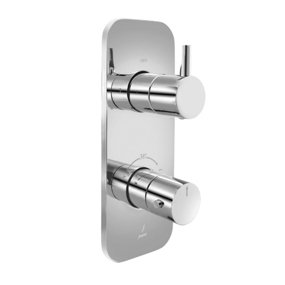 Jaquar Jaquar Florentine Prime Aquamax Exposed Part Kit of Thermostatic Shower Mixer in Chrome finish - FLP-CHR-5681NKPM - Bu