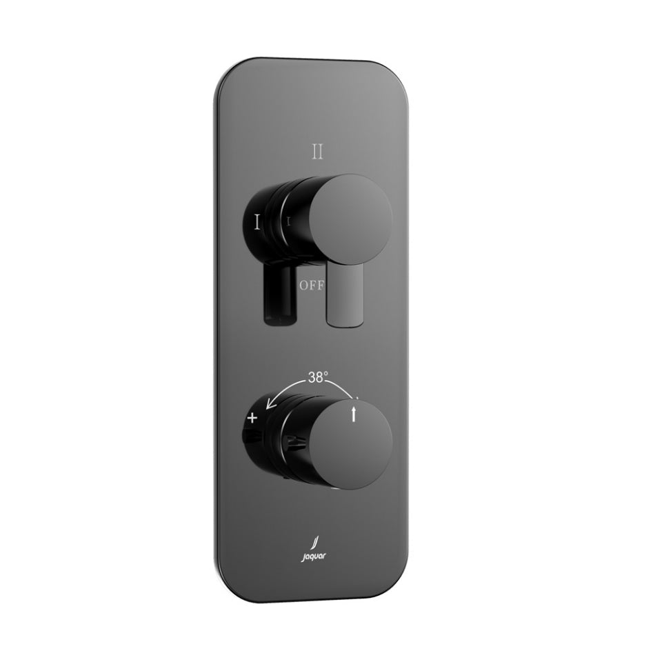 Jaquar Jaquar Fusion Prime Faucets Aquamax Exposed Part Kit of Thermostatic Shower Mixer in Chrome finish - FUP-CHR-29683NKPM