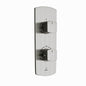 Jaquar Jaquar Kubix Prime Faucet Range Aquamax Exposed Part Kit of Thermostatic Shower Mixer
