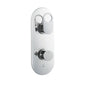 Jaquar Jaquar Ornamix Prime Faucet Range Aquamax Exposed Part Kit of Thermostatic Shower Mixer