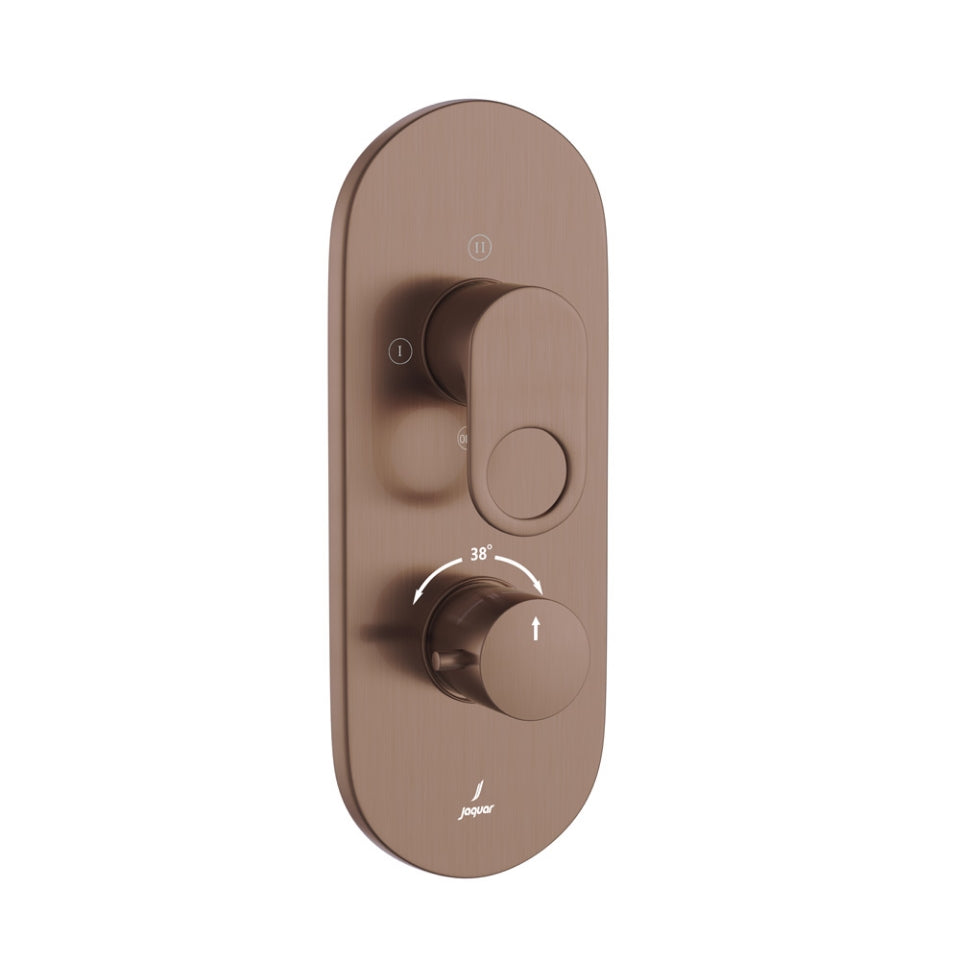Jaquar Jaquar Ornamix Prime Faucet Range Aquamax Exposed Part Kit of Thermostatic Shower Mixer