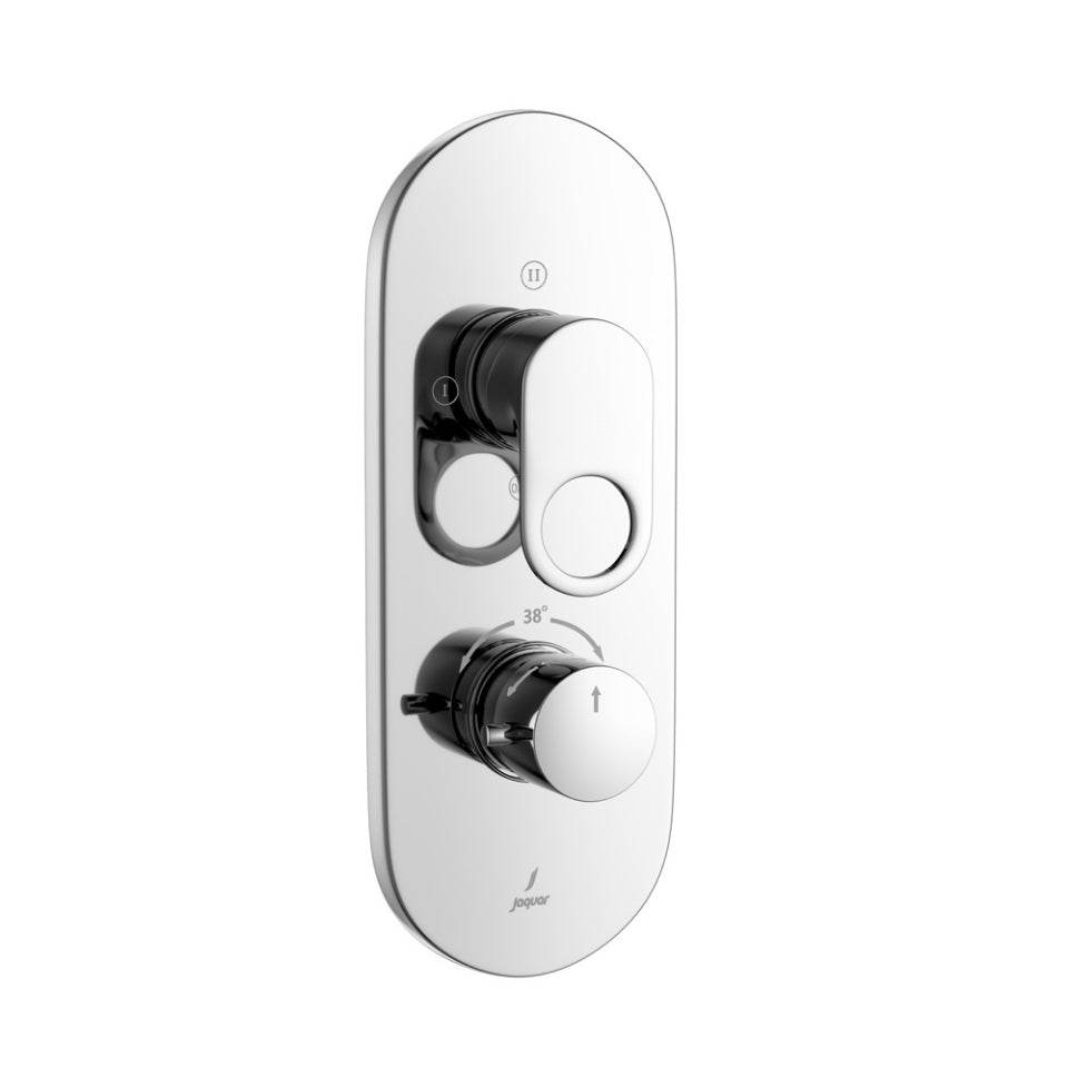 Jaquar Jaquar Ornamix Prime Faucet Range Aquamax Exposed Part Kit of Thermostatic Shower Mixer