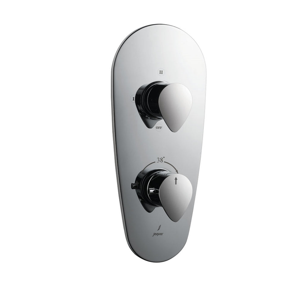 Jaquar Jaquar Vignette P Faucet Range Aquamax Exposed Part Kit of Thermostatic Shower Mixer