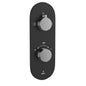 Jaquar Bathroom Mixer Faucets Aquamax Exposed Part Kit of Thermostatic Shower Mixer with 2-way diverter
