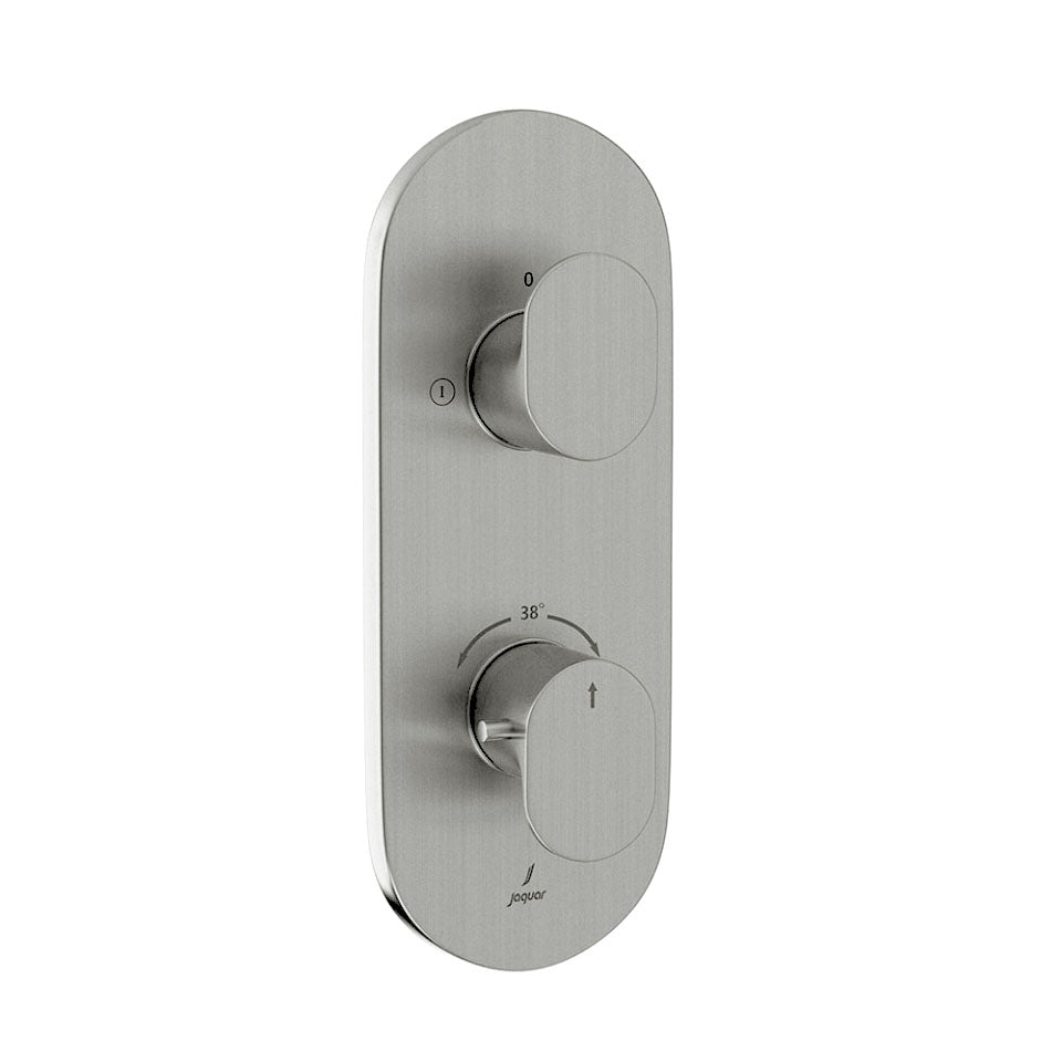 Jaquar Jaquar Opal Prime Faucet Range Aquamax Exposed Part Kit of Thermostatic Shower Mixer with 2-way diverter