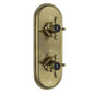Jaquar Queens Prime Aquamax Exposed Part Kit of Thermostatic Shower Mixer with 2-way diverter