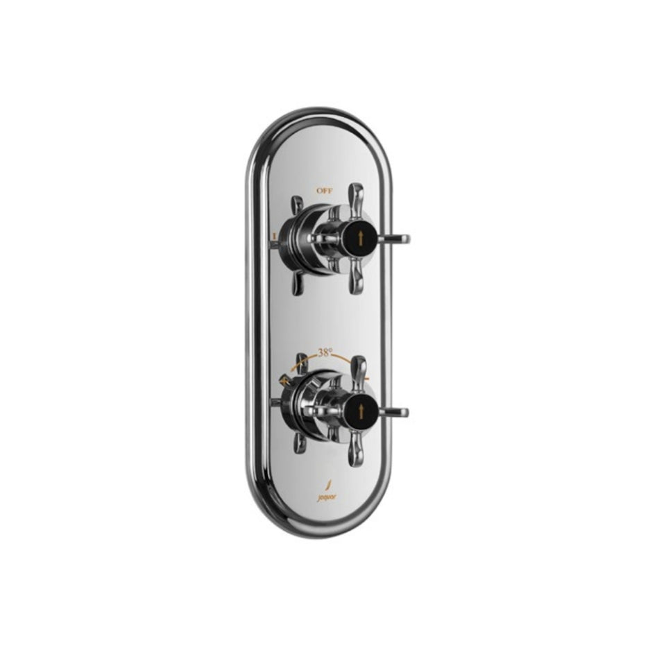 Jaquar Queens Prime Aquamax Exposed Part Kit of Thermostatic Shower Mixer with 2-way diverter