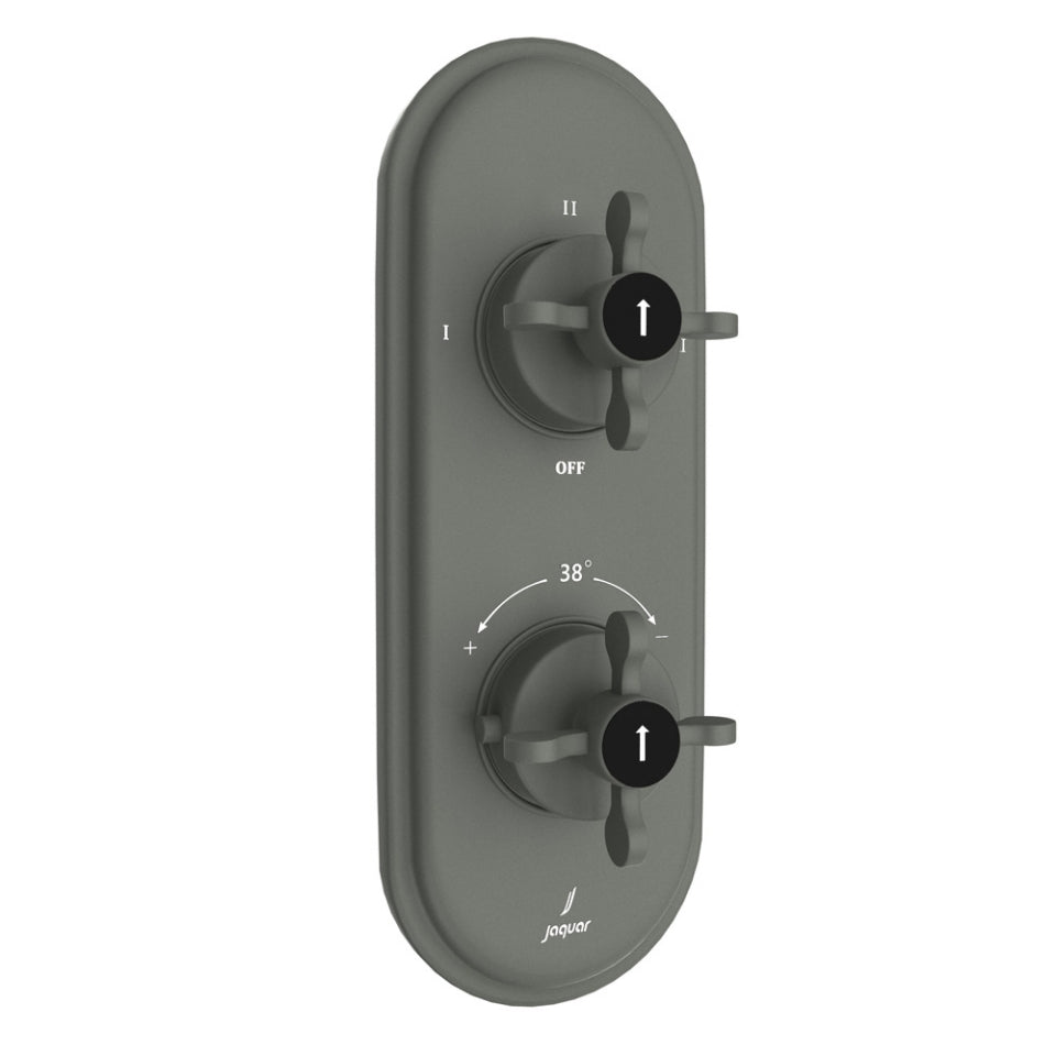 Jaquar Queens Prime Aquamax Exposed Part Kit of Thermostatic Shower Mixer with 3-way diverter