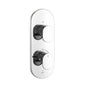 Jaquar Jaquar Opal Prime Faucet Range Aquamax Exposed Part Kit with 3-way diverter