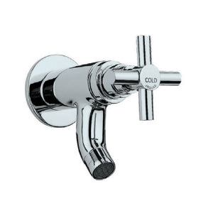 Jaquar Bib Cock (Angular Shape) in Chrome finish - SOL-CHR-6037 - Buy Online