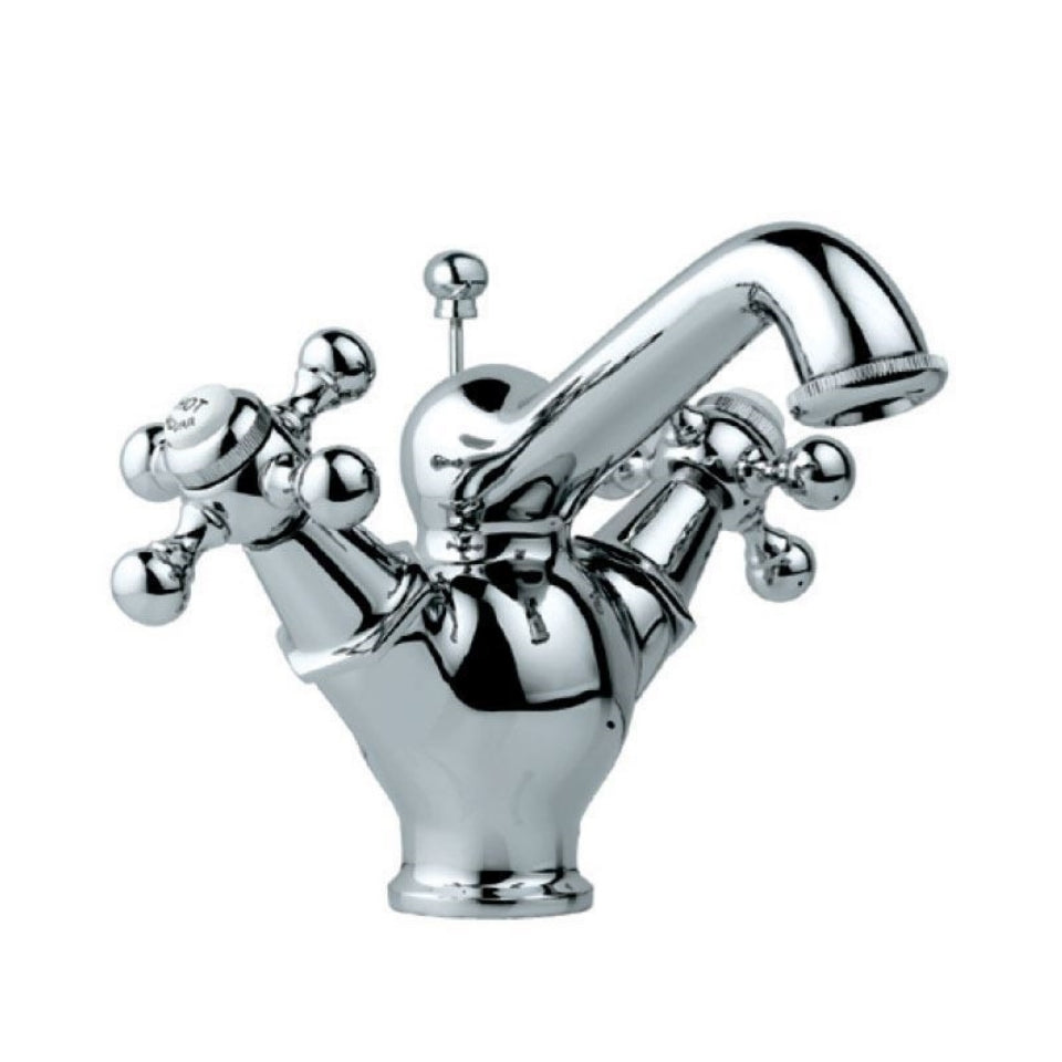 Jaquar Jaquar Queen Faucet Range Central Hole Basin Mixer with popup waste