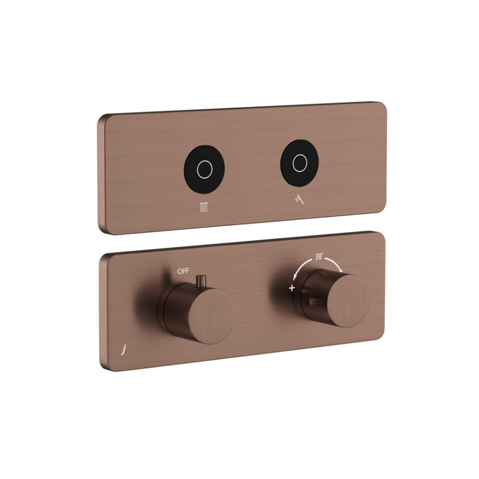 Jaquar Jaquar Qloud Shower Exposed Part Kit of Cloud Touch Shower System in Chrome finish - QLD-CHR-309681KRH - Buy Online