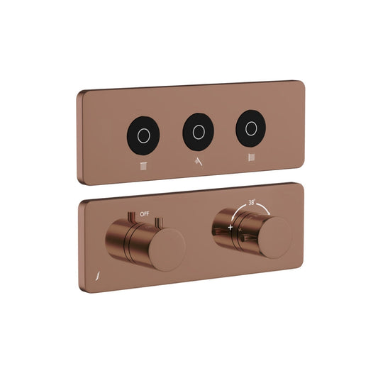 Jaquar Jaquar Qloud Shower Exposed Part Kit of Cloud Touch Shower System in Chrome finish - QLD-CHR-309683KRHB - Buy Online
