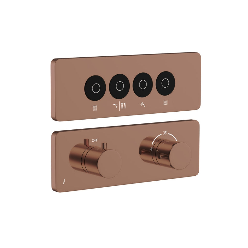 Jaquar Qloud Shower Exposed Part Kit of Cloud Touch Shower System
