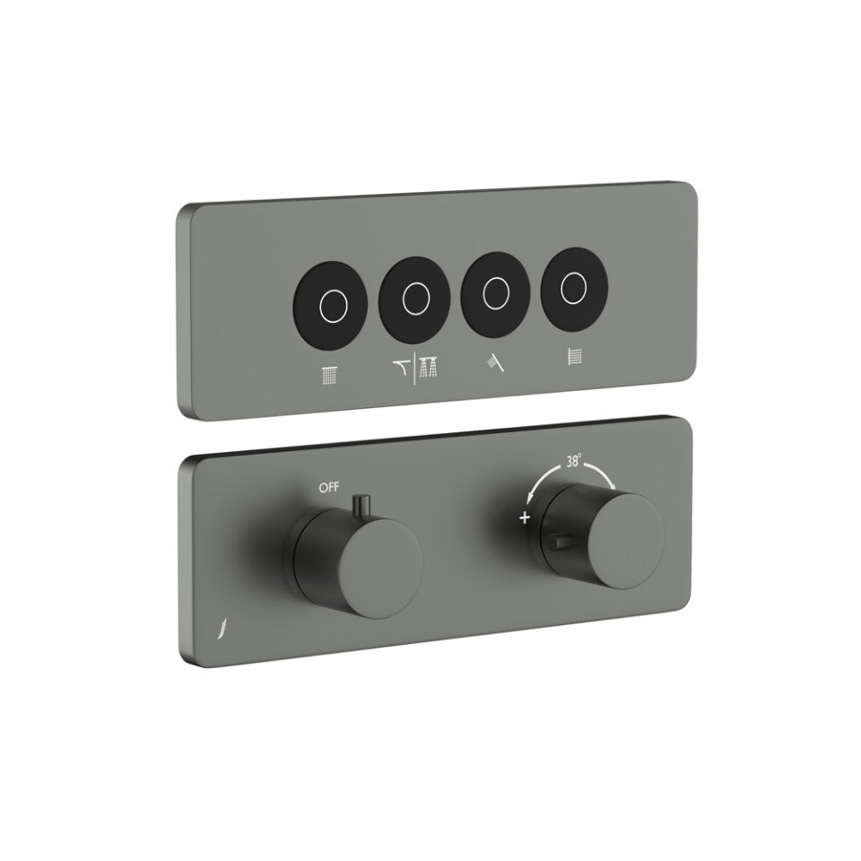 Jaquar Qloud Shower Exposed Part Kit of Cloud Touch Shower System