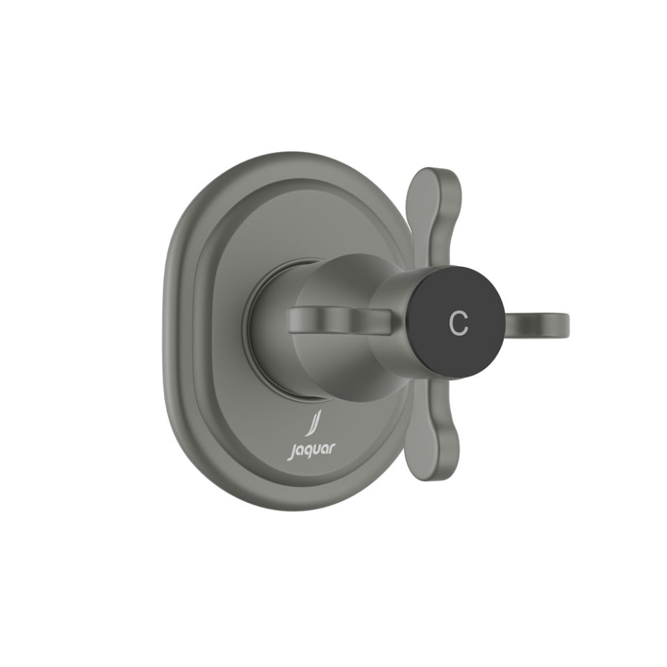 Jaquar Jaquar Queens Prime Exposed Part Kit of Concealed Stop Cock Cold Only in Chrome finish - QQP-CHR-7083KPMR - Buy Online