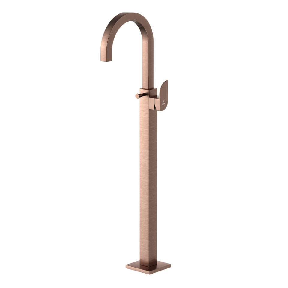 Jaquar Floor Standing Bath Tub Mixer Exposed Parts of Floor Mounted Single Lever Bath Mixer