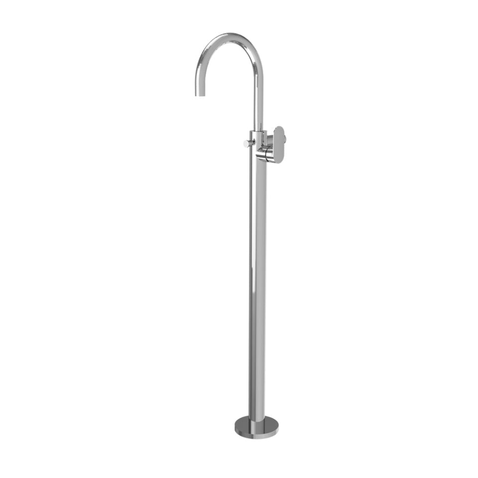Jaquar Floor Standing Bath Tub Mixer Exposed Parts of Floor Mounted Single Lever Bath Mixer