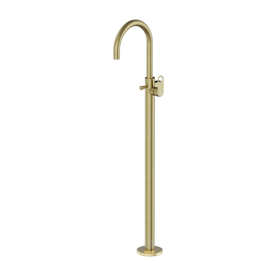 Jaquar Floor Standing Bath Tub Mixer Exposed Parts of Floor Mounted Single Lever Bath Mixer