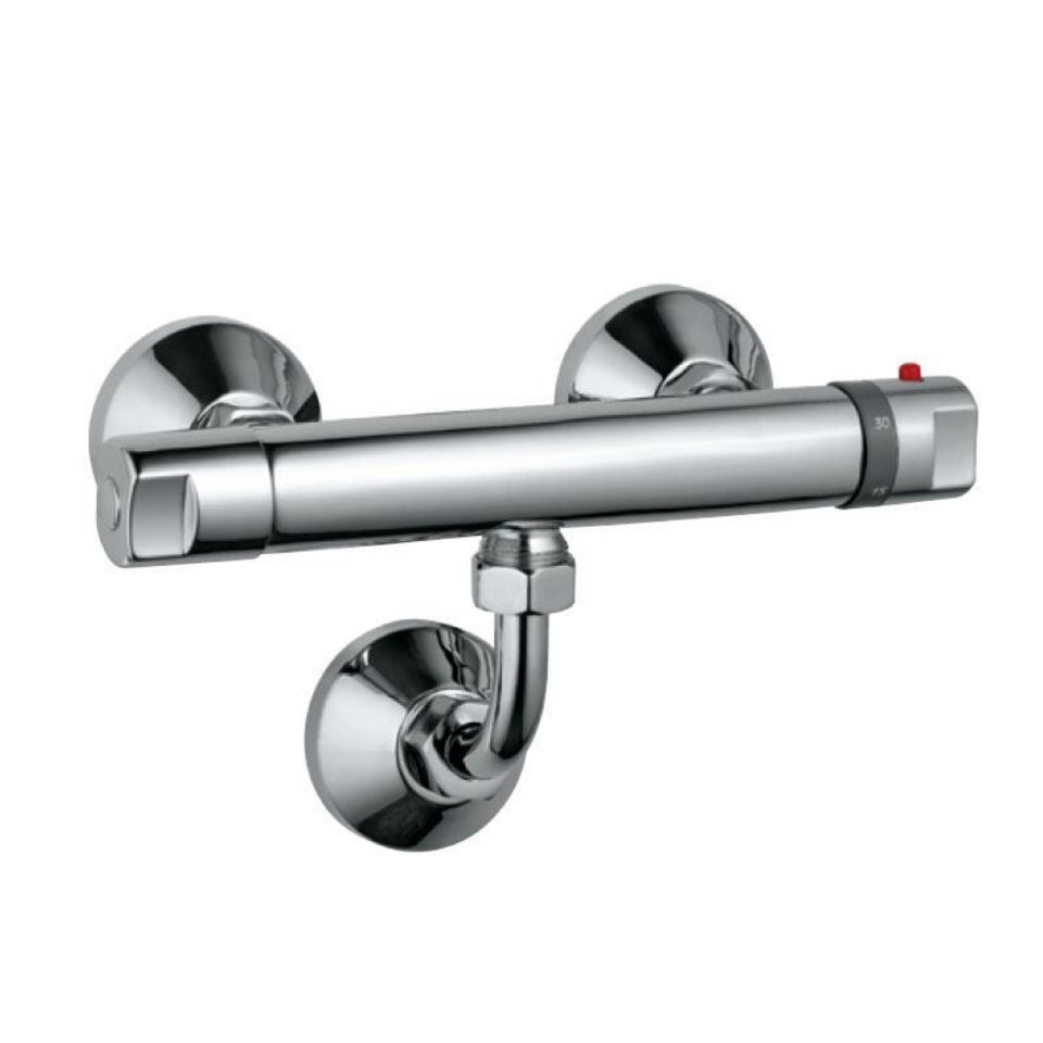 Jaquar Jaquar Thermostatic Shower Mixers Exposed Shower Mixer in Chrome finish - EKO-CHR-33673LWR - Buy Online