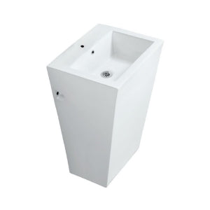 Jaquar Floor standing Basin in White finish - KUS-WHT-35401N - Buy Online