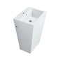 Jaquar Floor standing Basin in White finish - KUS-WHT-35401N - Buy Online
