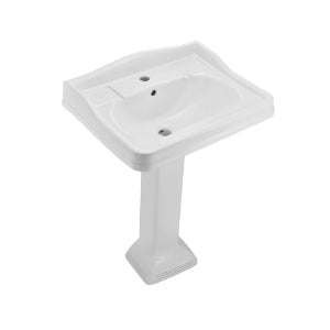 Jaquar Full Pedestal in White finish - QPS-WHT-7303PM - Buy Online