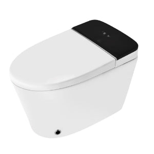 Jaquar Fully Automatic Rimless Floor Mounted WC in White finish - ITS-WHT-89853S300PPPMAT - Buy Online