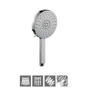 Jaquar Hand Shower ø140mm Round Shape Multi Flow in Chrome finish - HSH-CHR-1729 - Buy Online