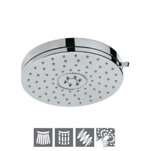 Jaquar Overhead Shower ø140mm Round Shape Multi Flow in Chrome finish - OHS-CHR-1769 - Buy Online